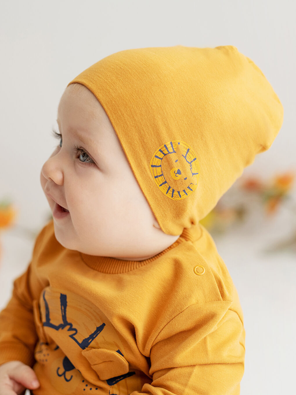 LCW baby Шарена шапка за новородено за бебета момчета - 2 опаковки -W29866Z1-GXC