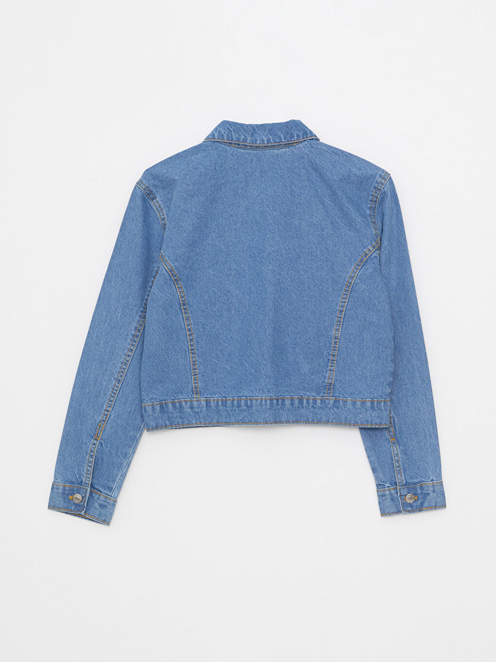 LCW Jeans Collared Neck Women's Denim Jacket -W29880Z8-507