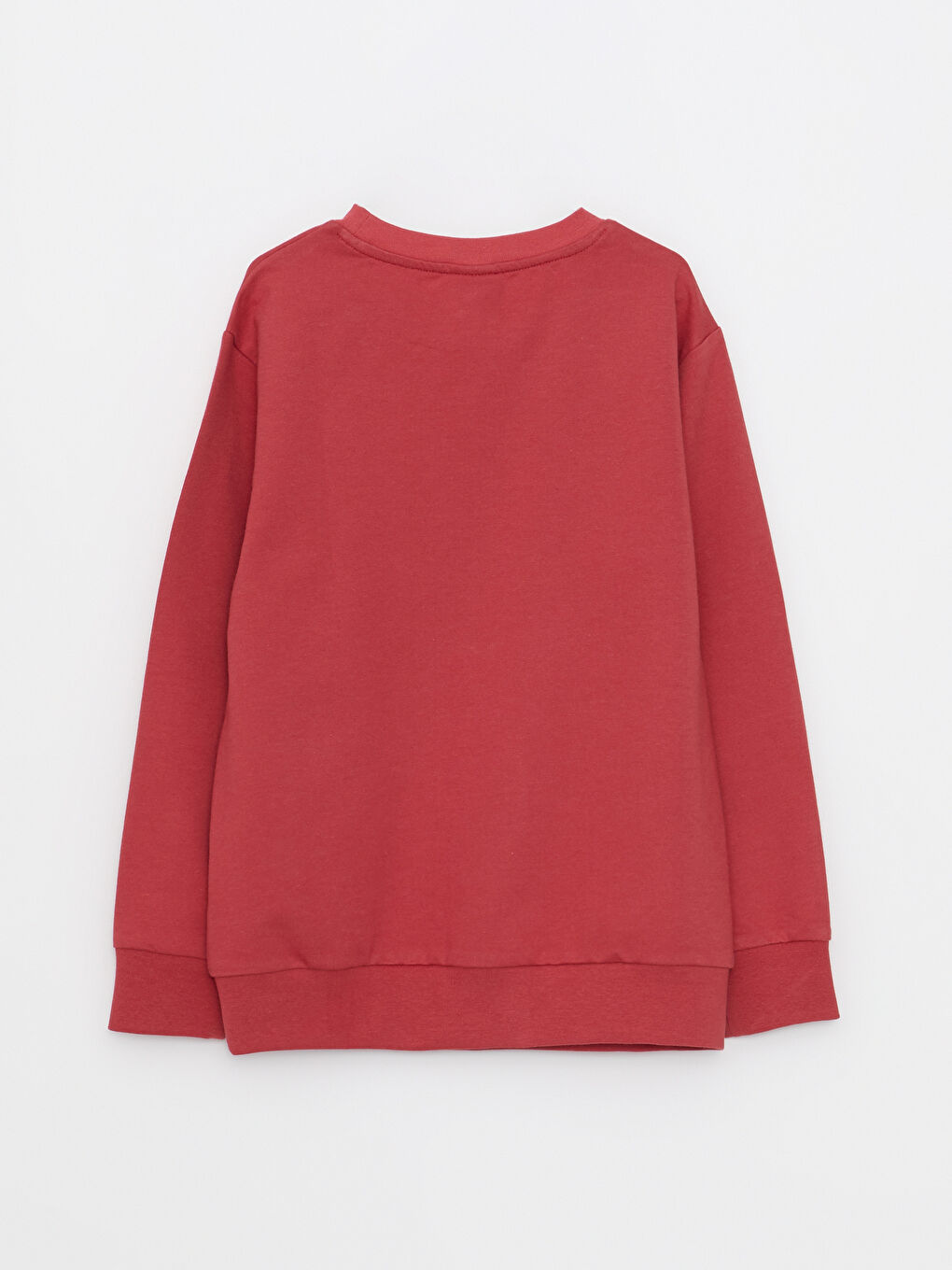 LCW ECO Rundhalsausschnitt Bedruckt Langarm Sweatshirt für Jungen -W29886Z4-RCC