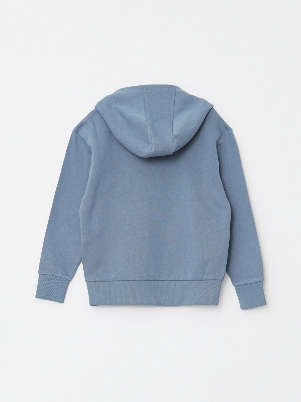 Hooded Printed Long Sleeve Boys' Sweatshirt-1