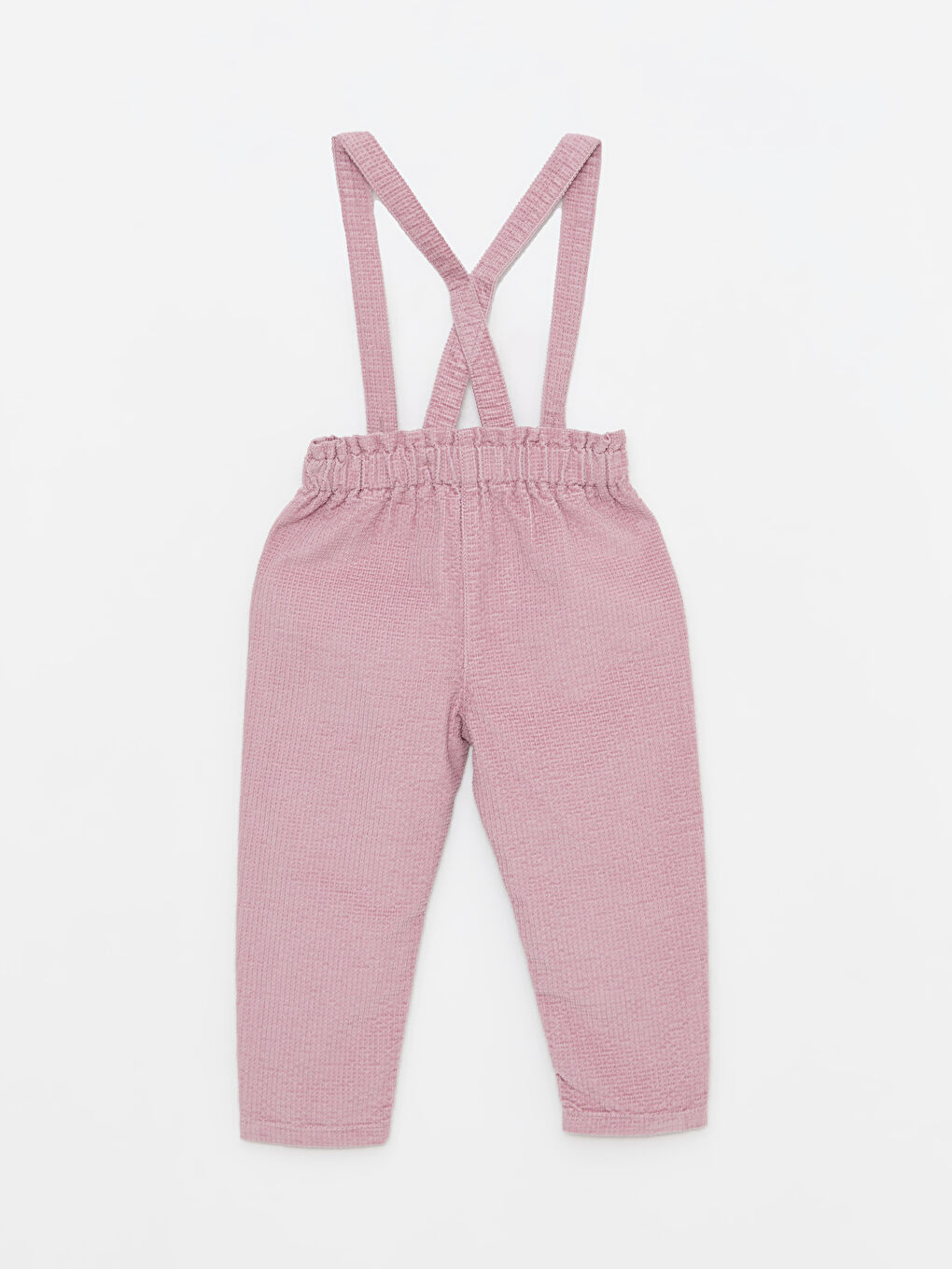 Pantaloni din Catifea cu Talie Elastică pentru Bebeluși Fete-1