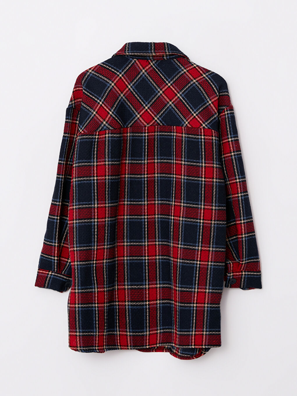 LCWAIKIKI Classic Karo Langarm Damen Hemdjacke -W2AA22Z8-LN6