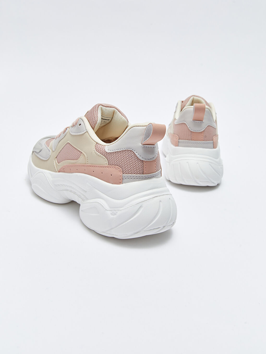 Laced Mesh Detailed Women's Active Sports Shoes-4