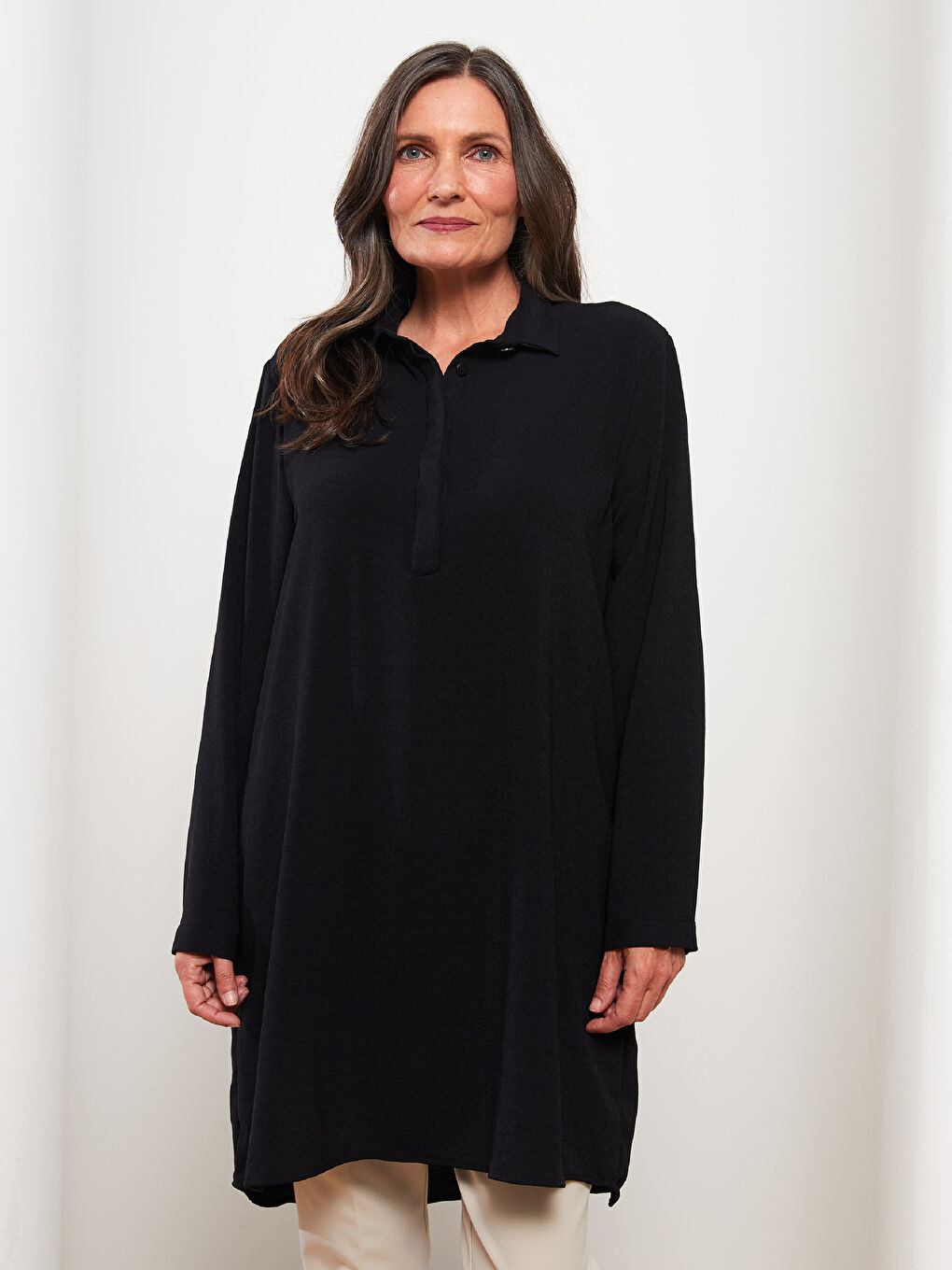 تونیکی کراسی پۆپلینی سادە بۆ ژنان-2