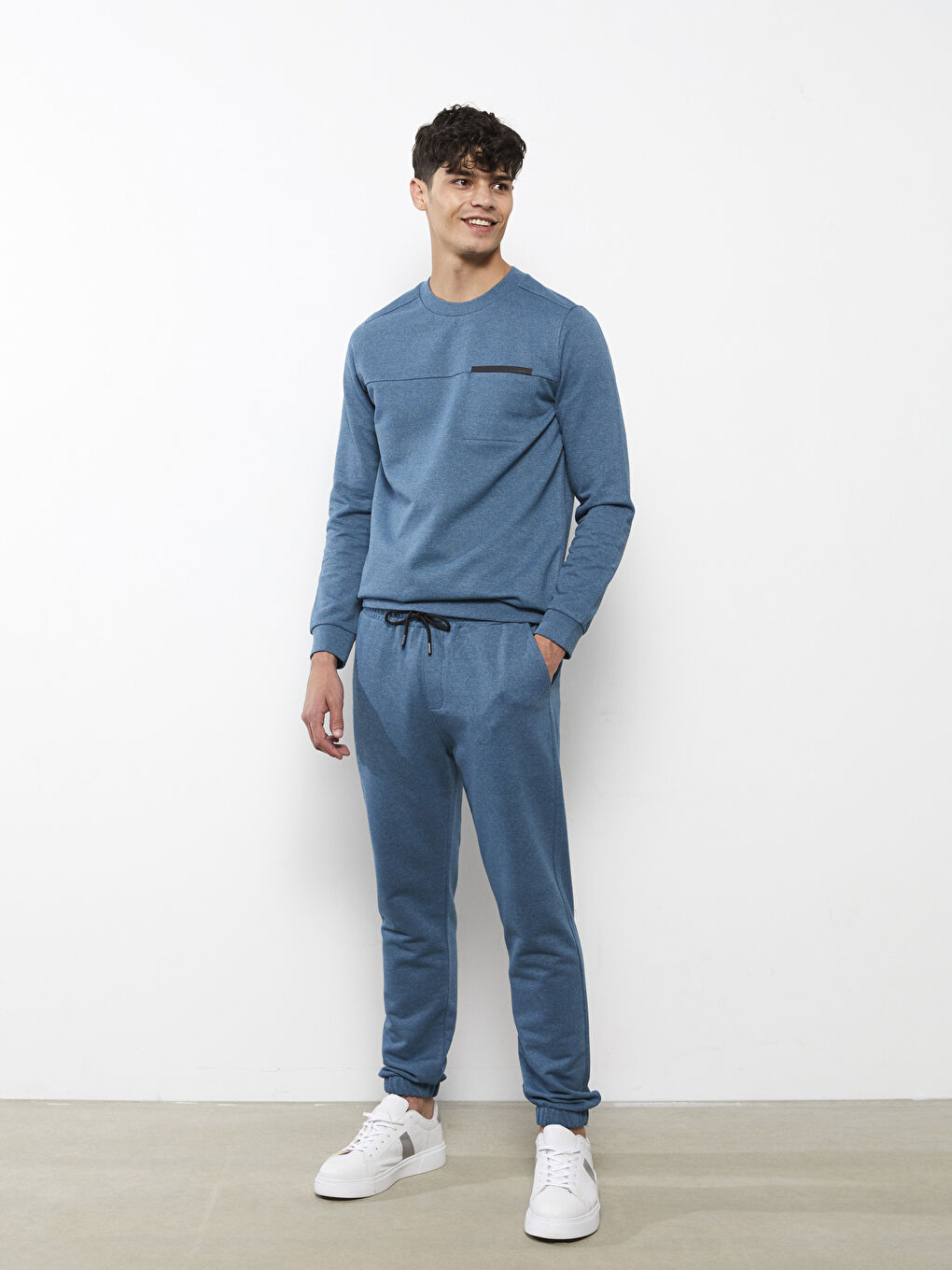 Mavi Standart Kalıp Erkek Jogger Eşofman Altı-1