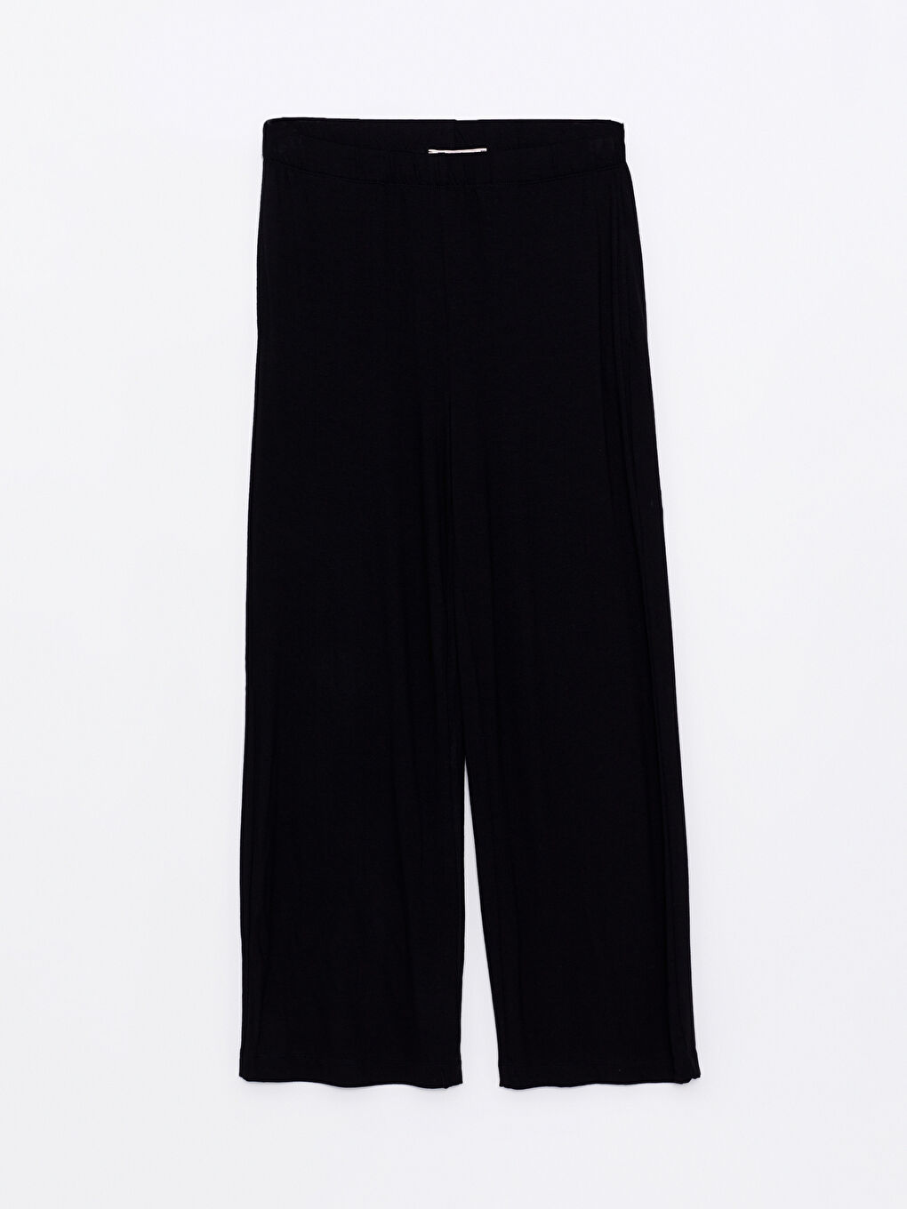 Jednostavne ženske pantalone standardnog kroja sa gumom na pojasu-4
