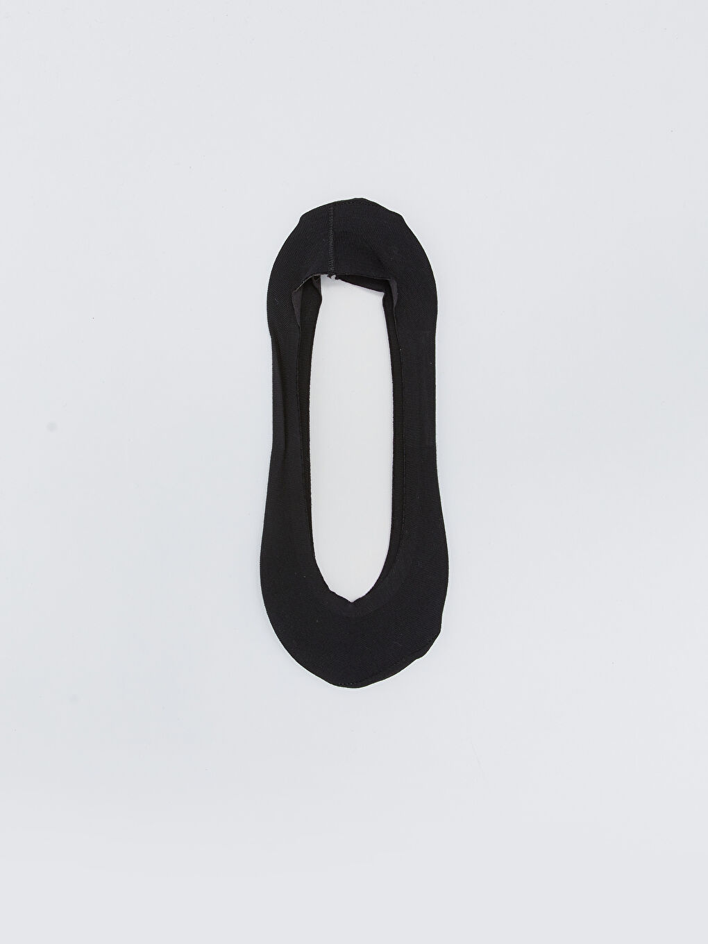 Siyah Kadın Düz Babet Çorap