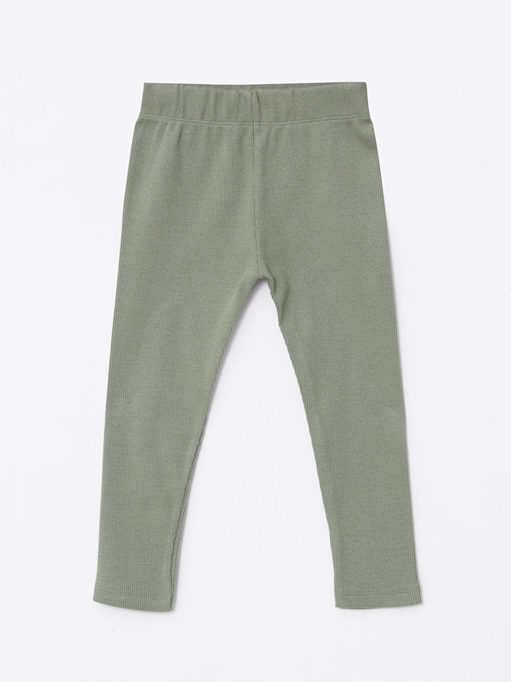 Haki Bisiklet Yaka Uzun Kollu Basic Erkek Bebek Sweasthirt ve Eşofman Alt 2'li Takım-6