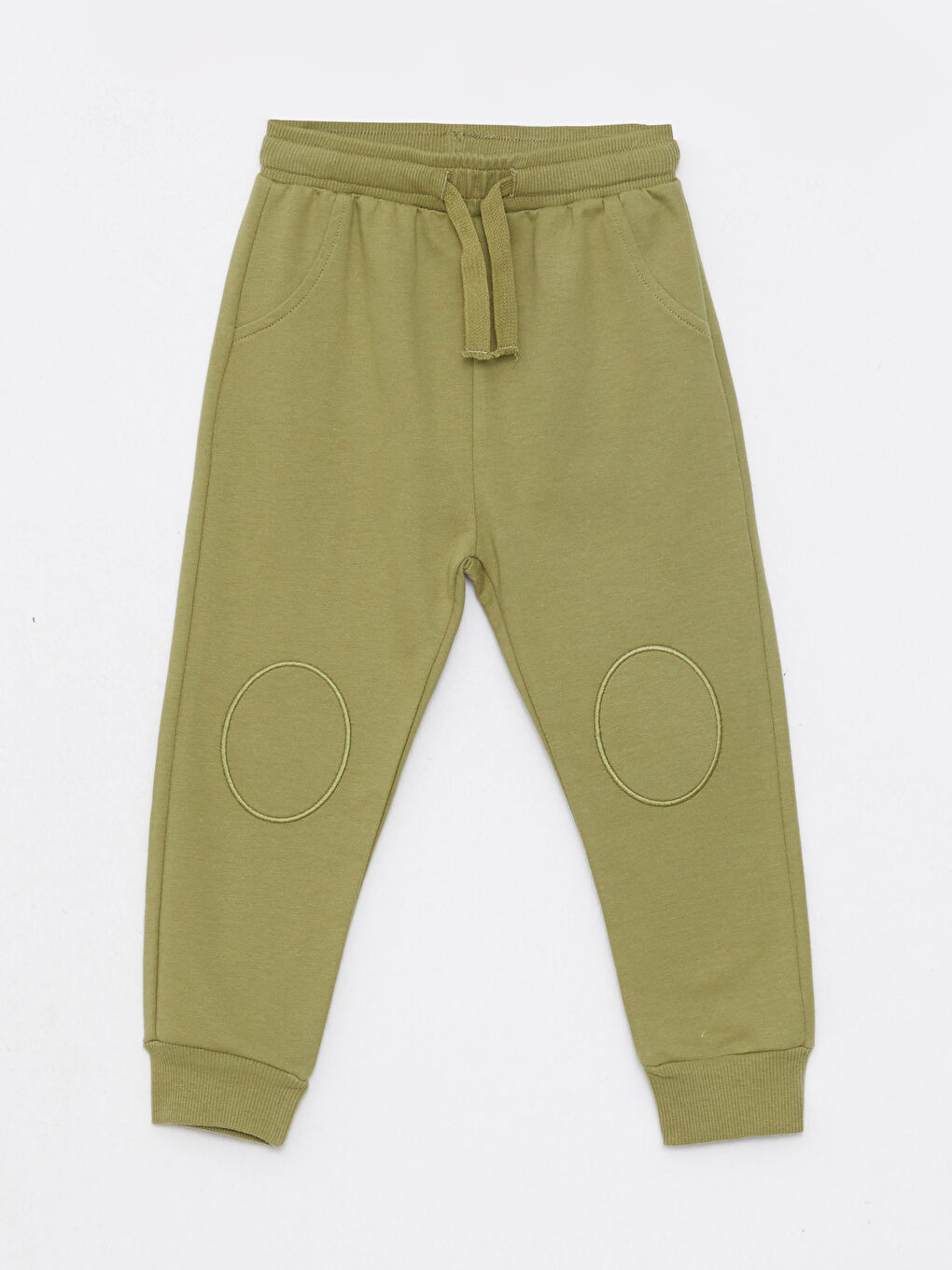 LCW baby Crew Neck Long Sleeve Printed Baby Boys' Sweatshirt and Pants 2 Pack Set -W2AC48Z1-GNK