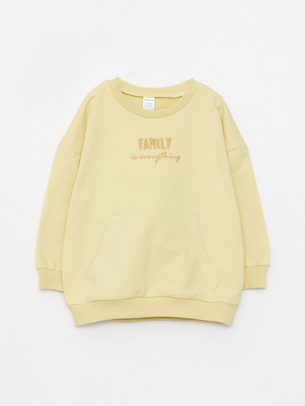 Crew Neck Long Sleeve Printed Sweatshirt and Sweatpants Baby Boy 2-Pack Set-1