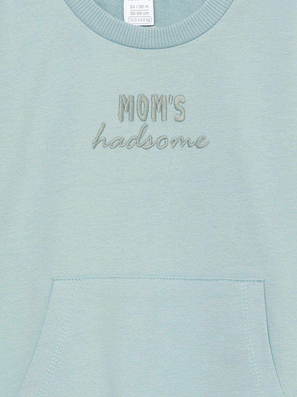 Crew Neck Long Sleeve Printed Sweatshirt and Sweatpants Baby Boy 2-Pack Set-4