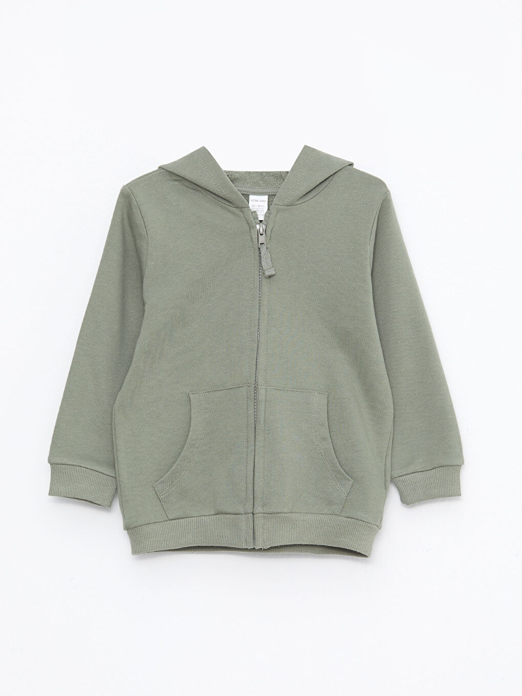 Set Trening Bebeluş Băieţi Basic cu Mânecă Lungă şi Glugă, 2 Bucăți-1