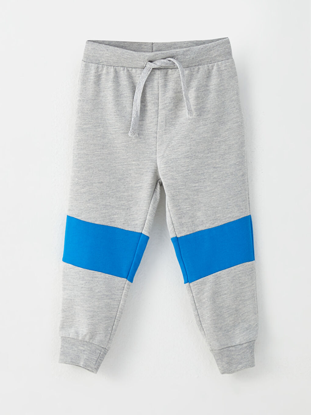 Mavi Bisiklet Yaka Uzun Kollu Erkek Bebek Sweatshirt ve Pantolon 2'li Takım-2