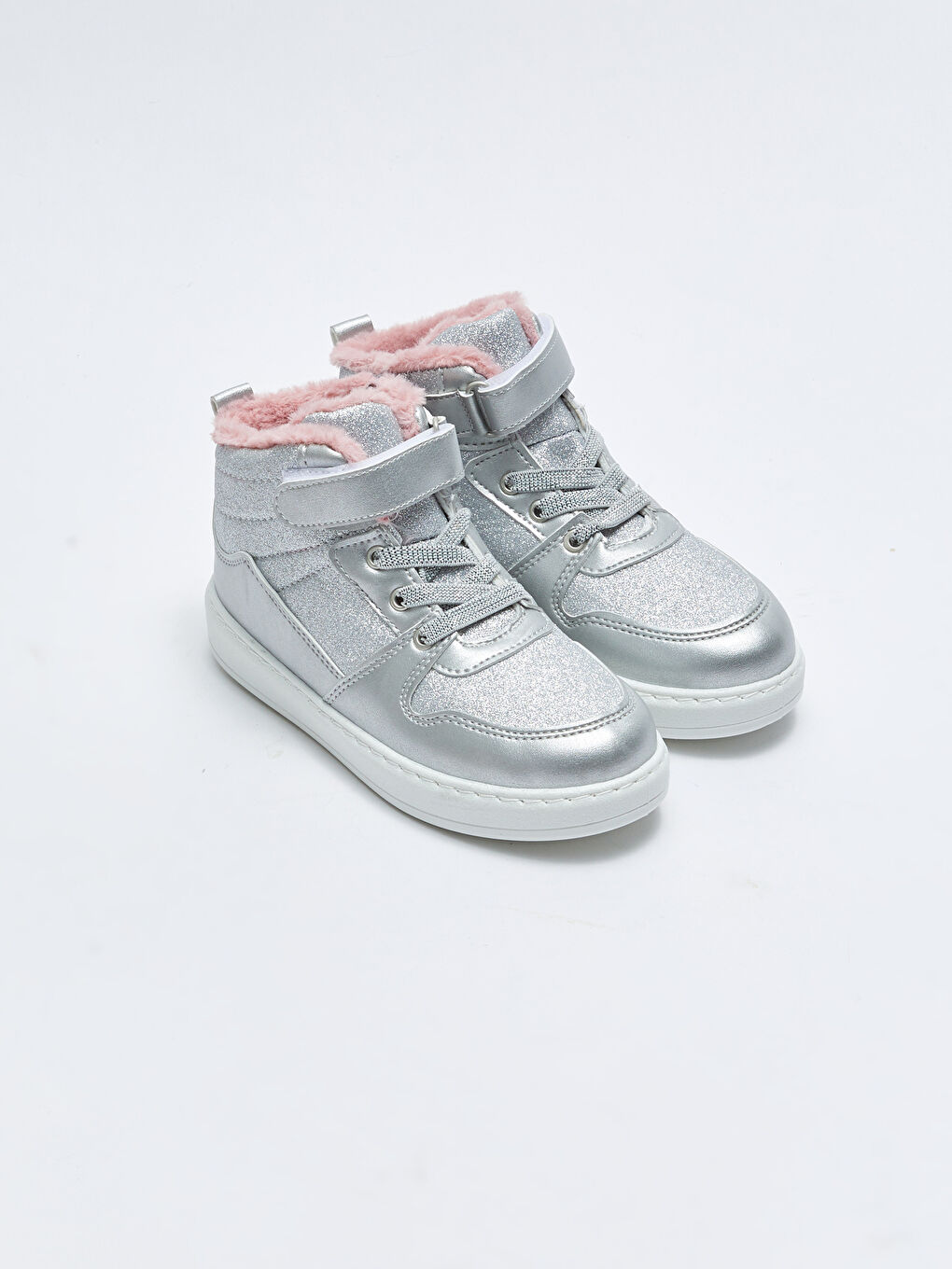 Шнурки и застёжки-липучки на щиколотке Спортивные туфли для девочек