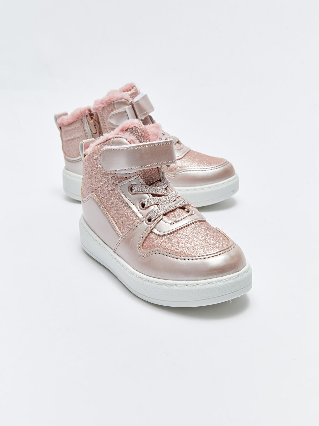 Ботинки для мальчиков и девочек на шнурках, липучке и застежке-молнии-2