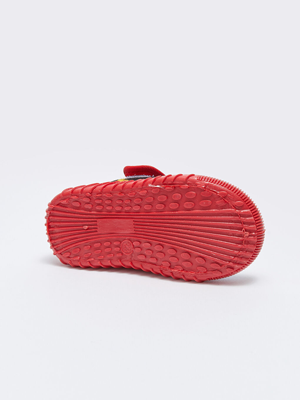 LCW STEPS Mavi Mickey Mouse Lisanslı Cırt Cırtlı Erkek Bebek Panduf - 3