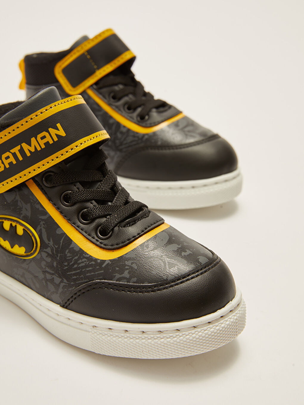 أحذية رياضية أولاد باتمان برباط وشريط لاصق-2