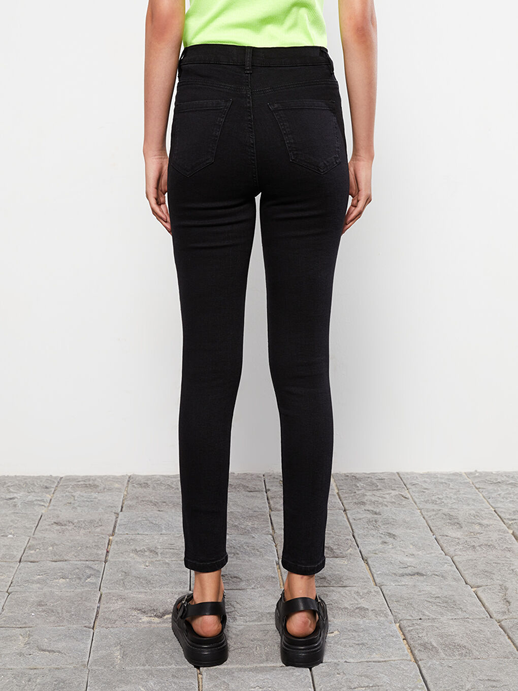 LCW Jeans High Waisted Jupiter Super Skinny Fit Women's Jeans -W2AD80Z8-327