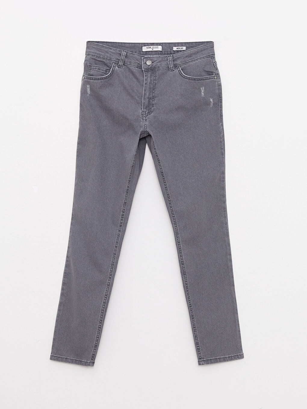 Women's Normal Waist Mercury Skinny Fit Straight Jean Pants-5