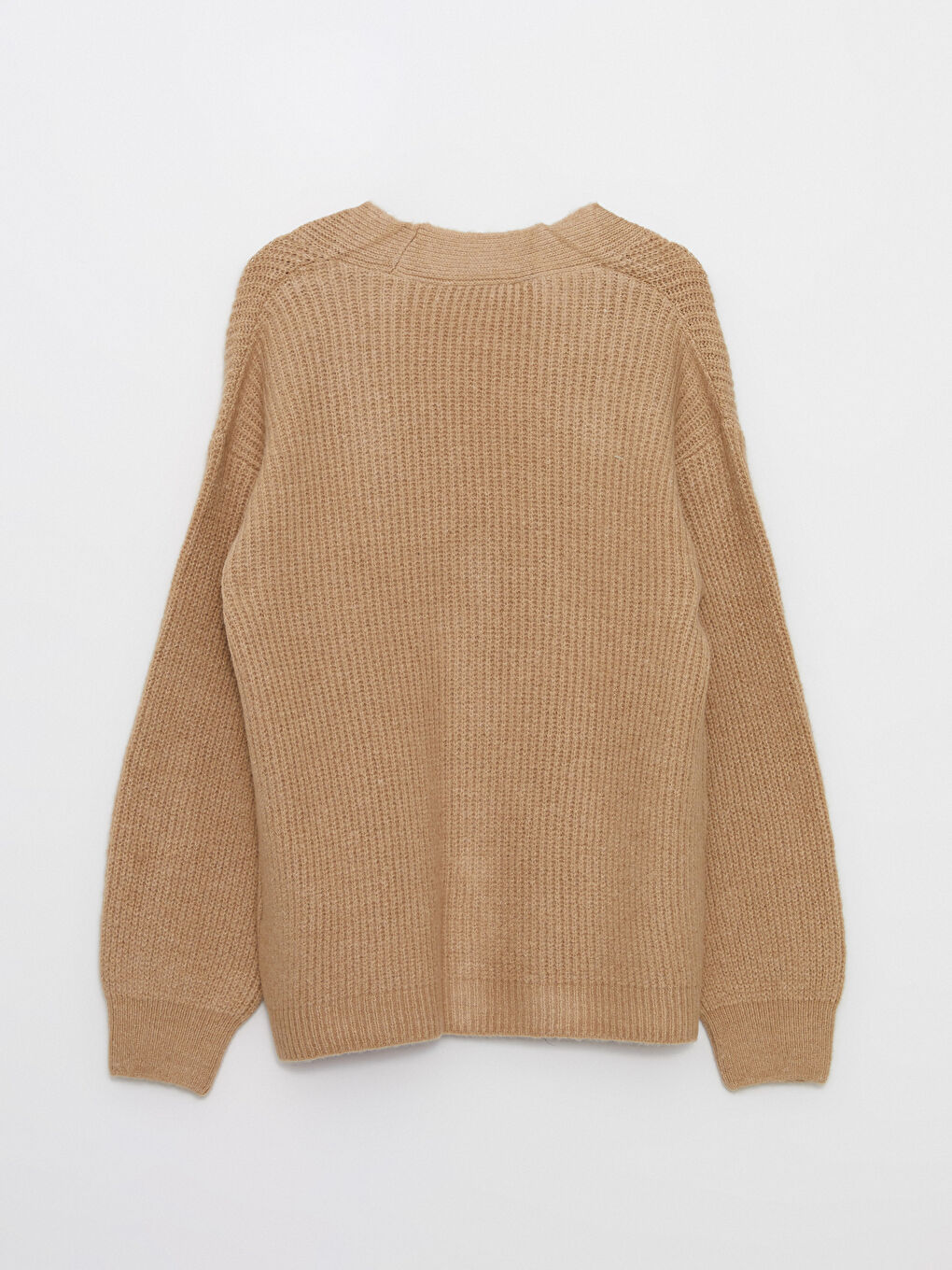 V Neck Regular Long Sleeve Maternity Tricot Cardigan-6