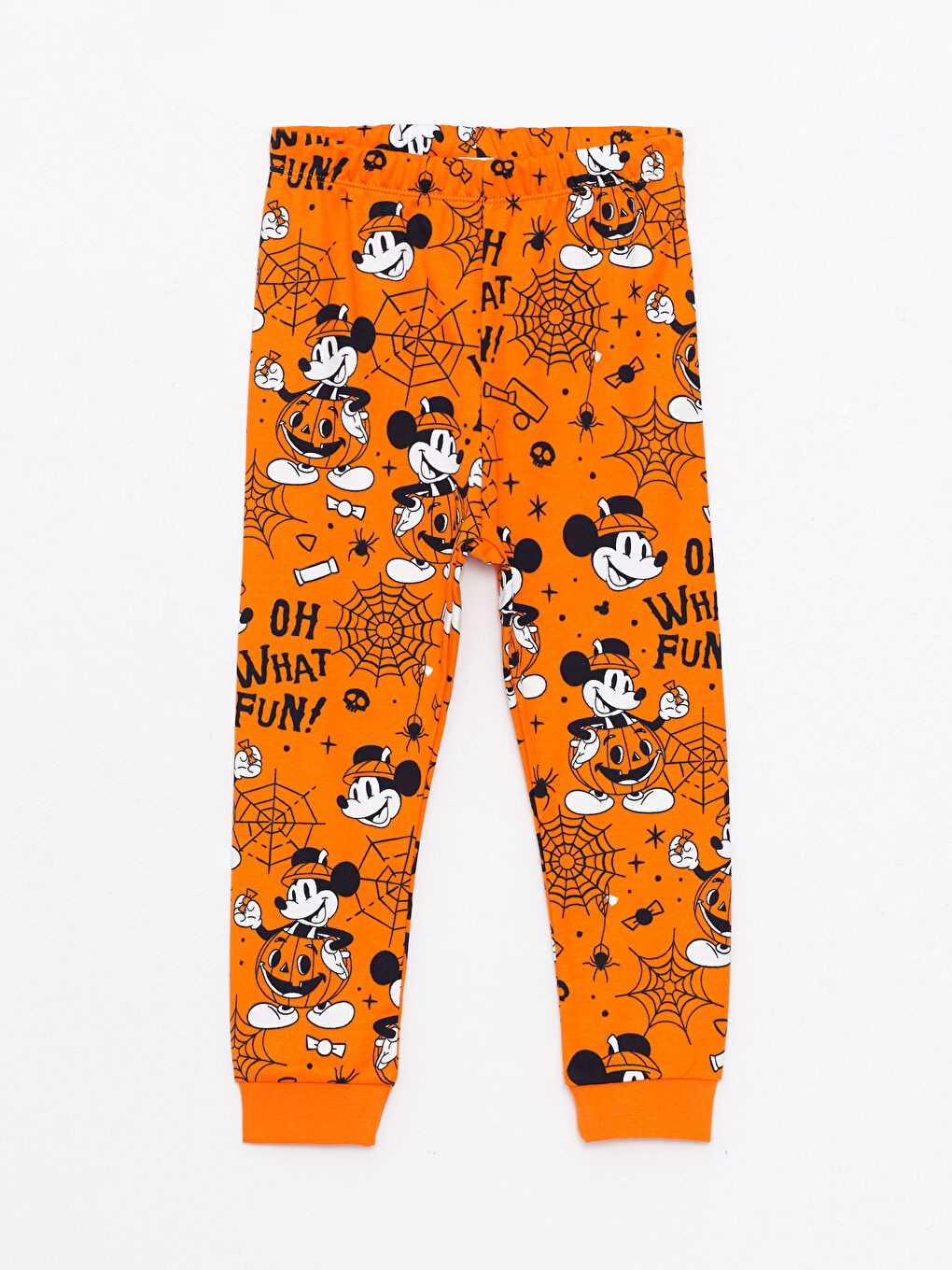 LCW baby Crew Neck Long Sleeve Mickey Mouse Printed Baby Boy Pyjama Set -W2AE13Z1-GMN