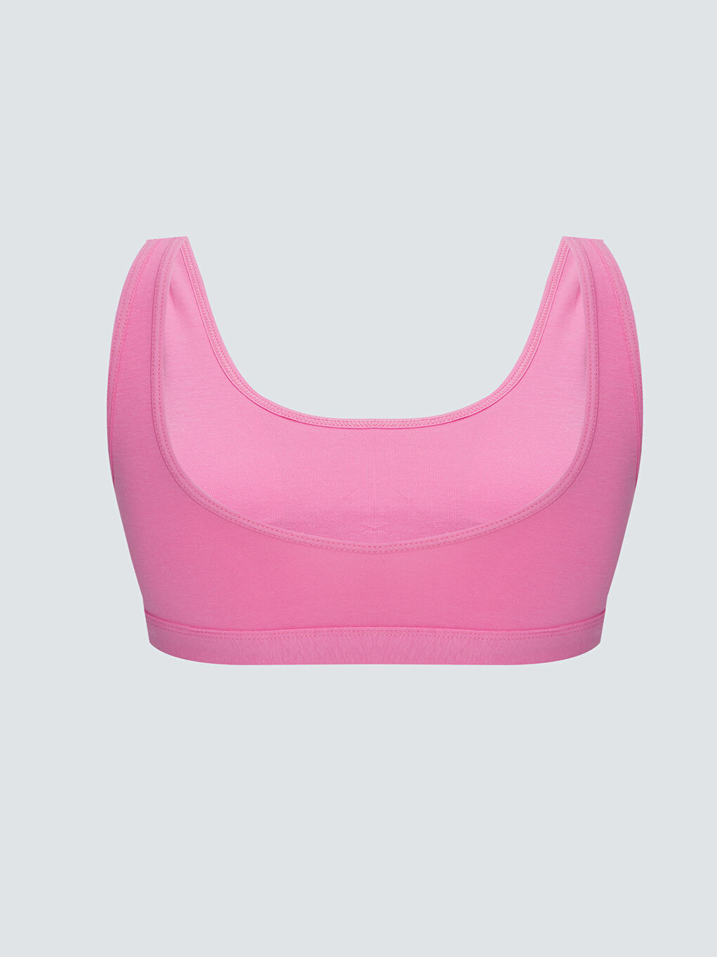 Pembe Yazı Baskılı Büstiyer Sütyen-1