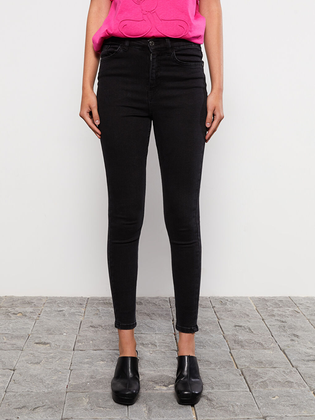 High Waisted Jupiter Super Skinny Fit Women's Jeans-2