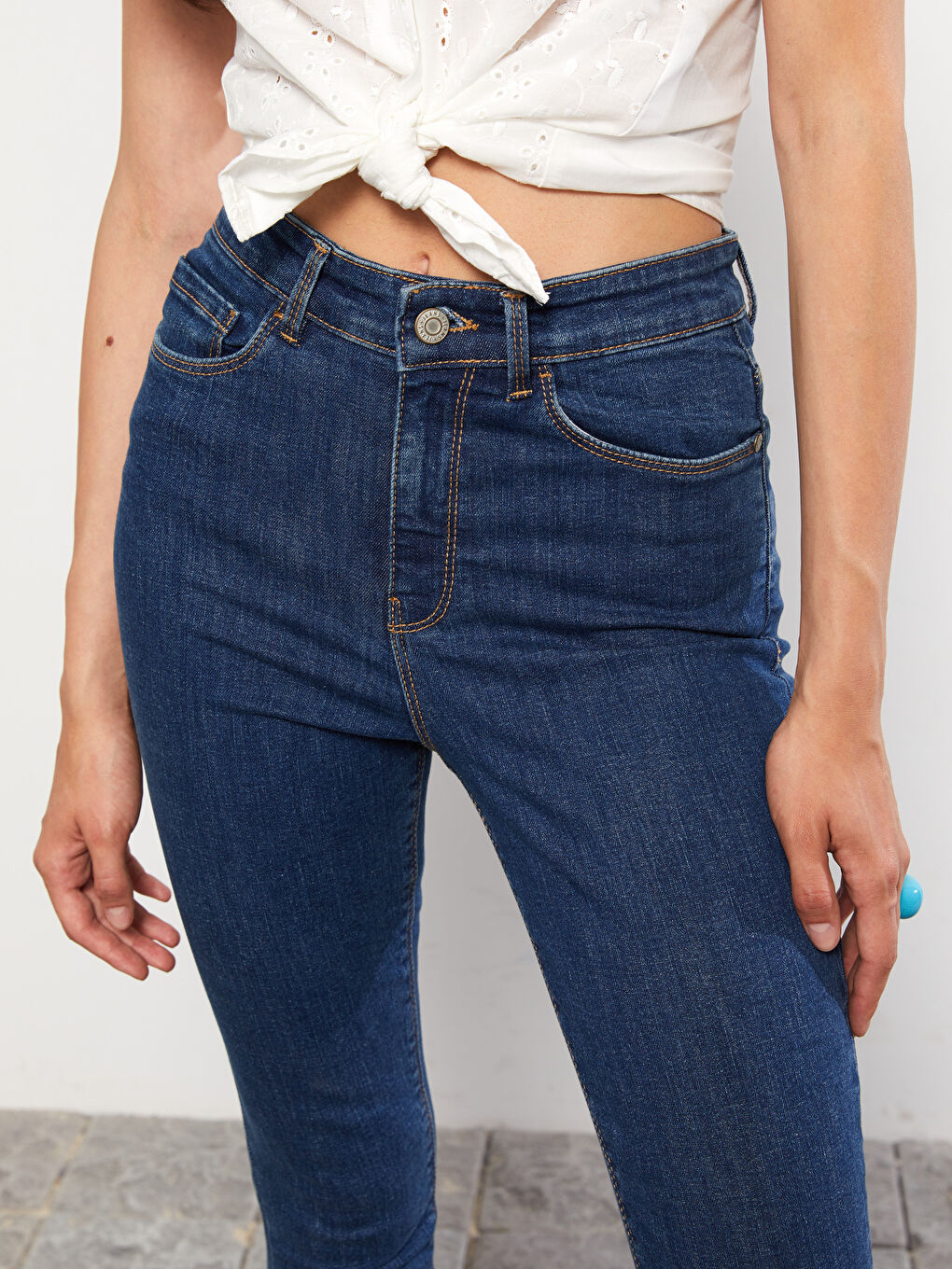 High Waisted Jupiter Super Skinny Fit Women's Jeans-3
