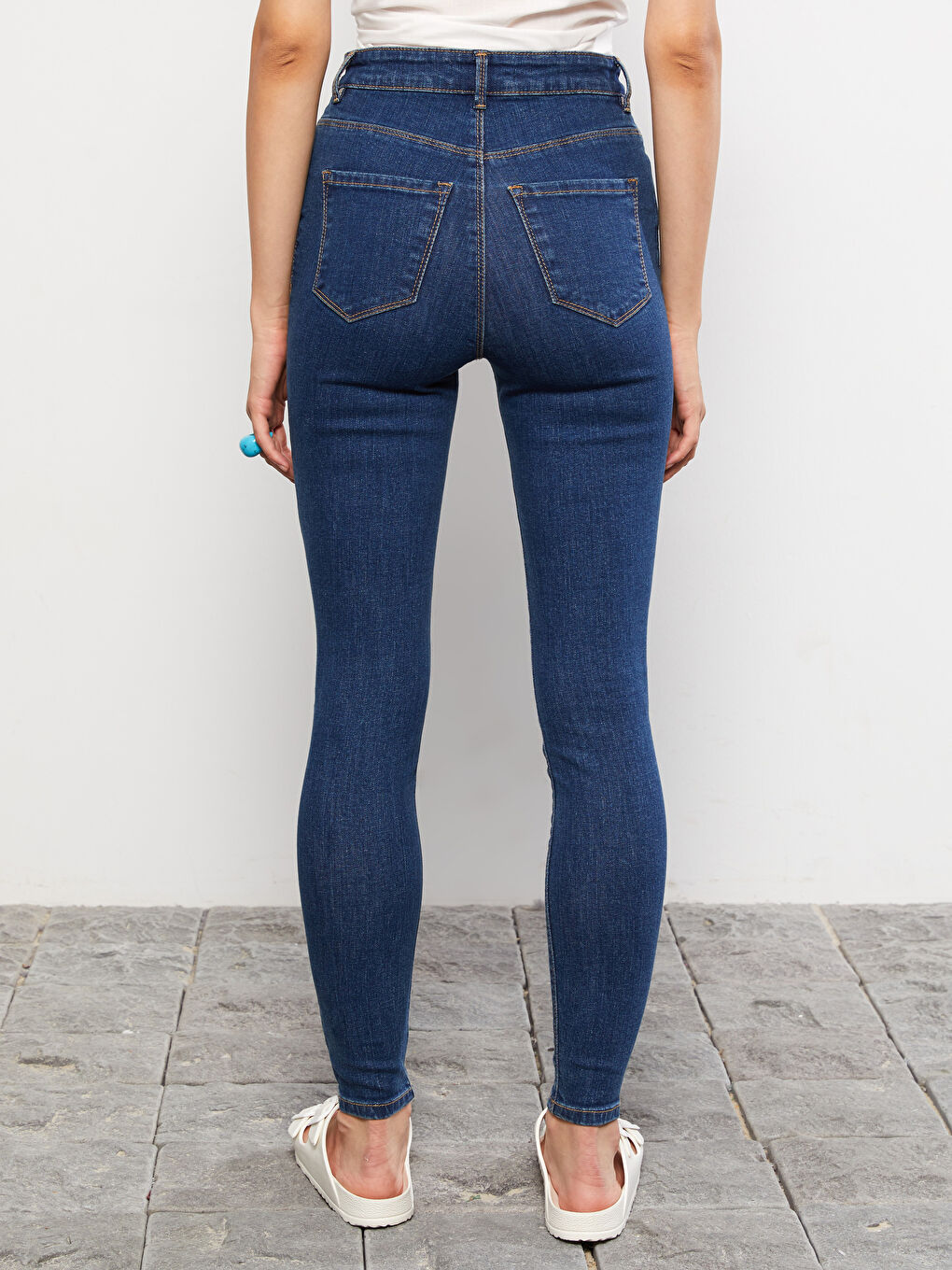 High Waisted Jupiter Super Skinny Fit Women's Jeans-4