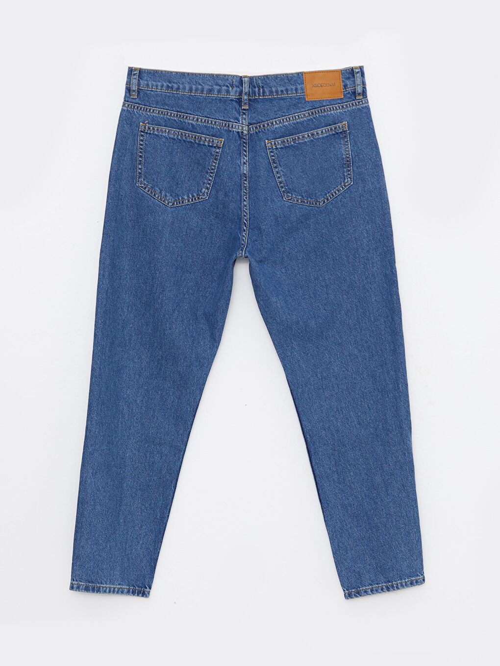 Mavi Rahat Kalıp Erkek Jean Pantolon-6