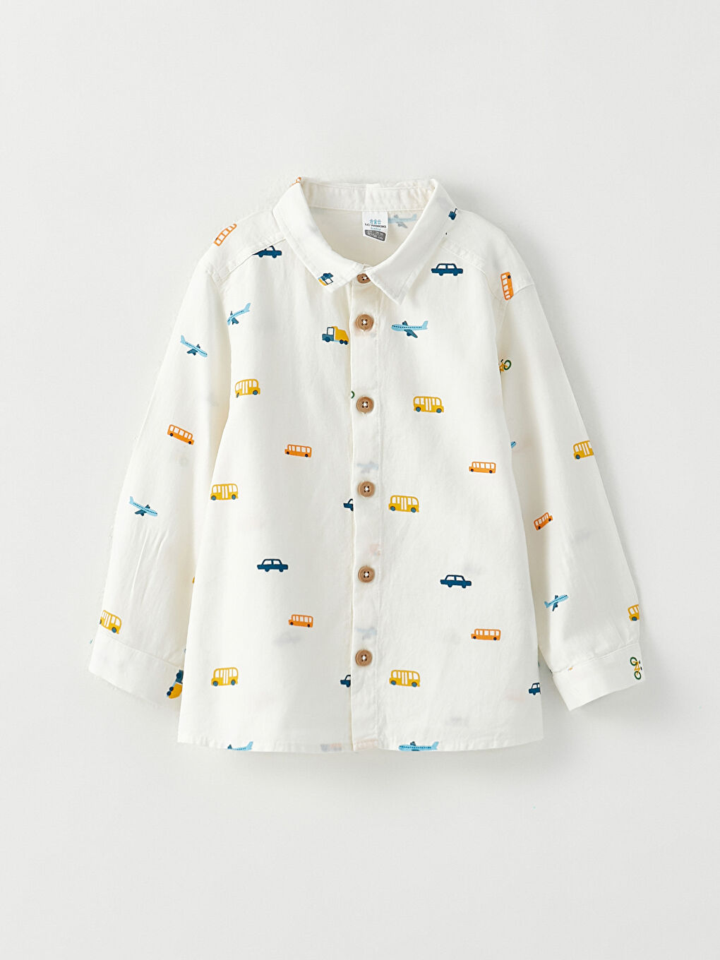 Chemise Bébé Garçon En Coton Imprimé À Manches Longues