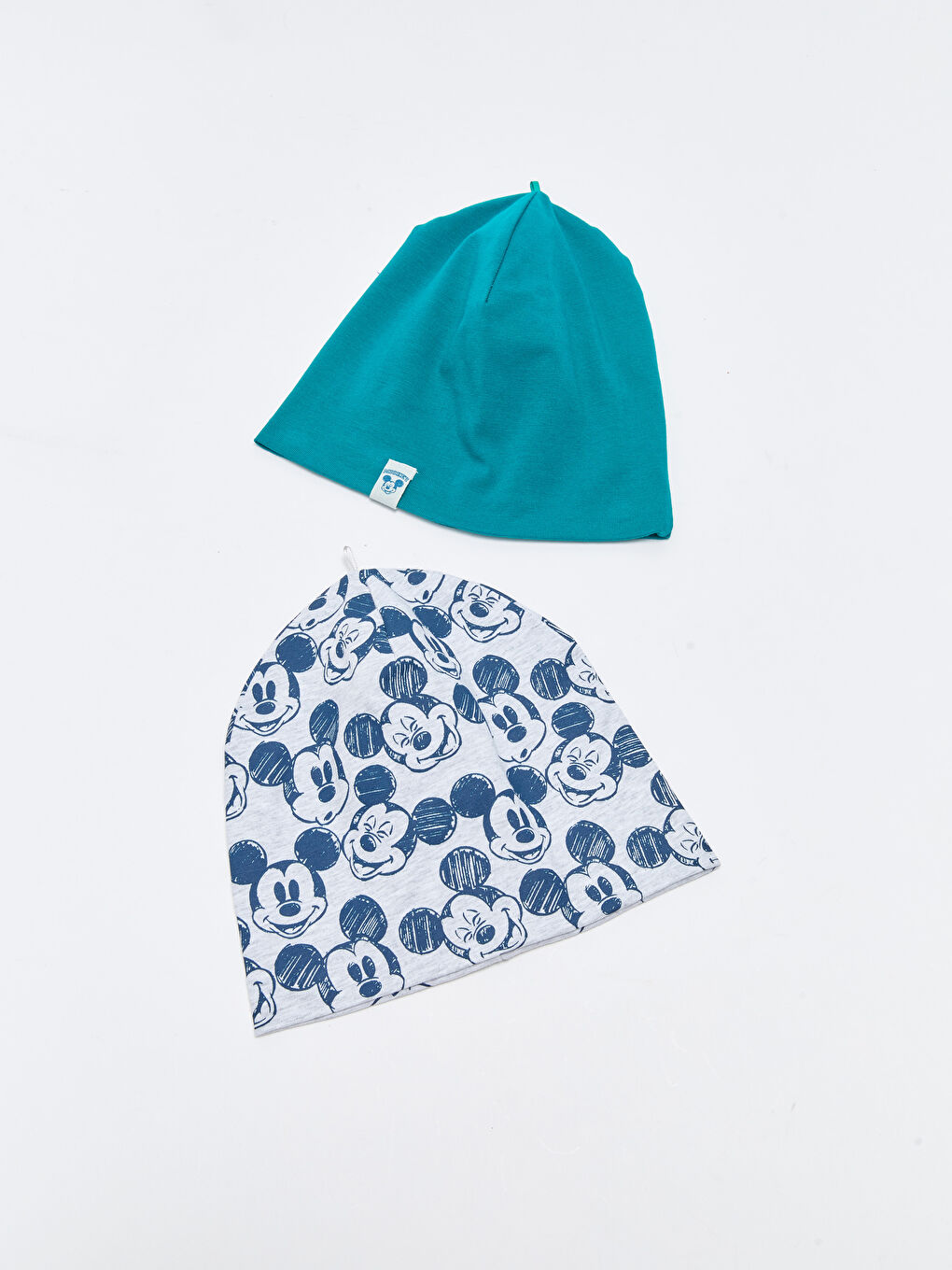 Mickey mouse принтті нәрестеге арналған бас киім 2 данадан тұратын