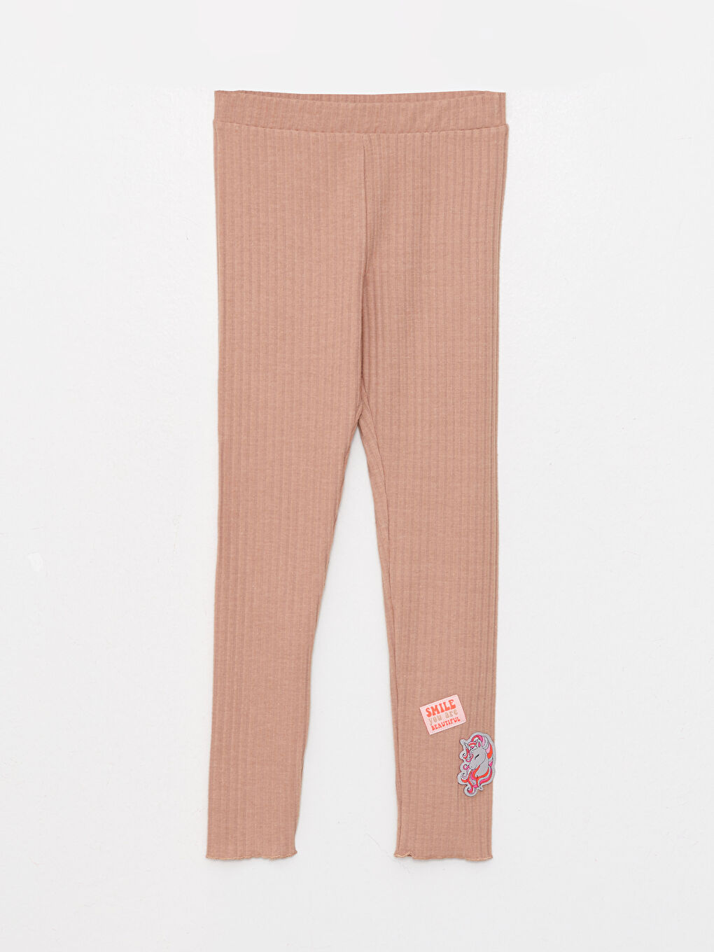 Elasticated Waist Girls' Long Leggings