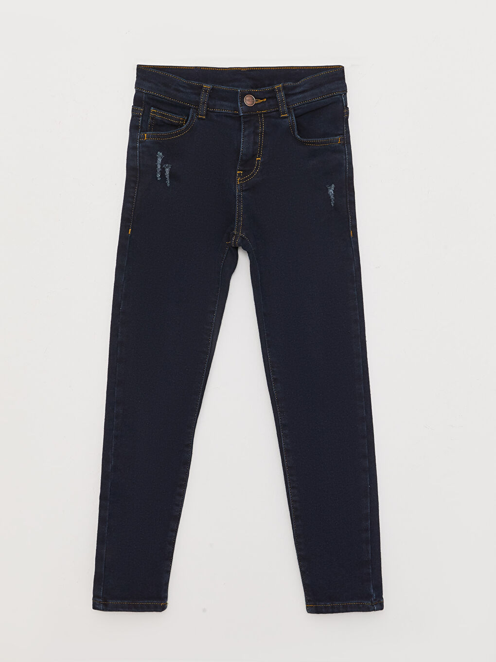 LCW Kids Koyu Rodeo Super Skinny Fit Erkek Çocuk Jean Pantolon