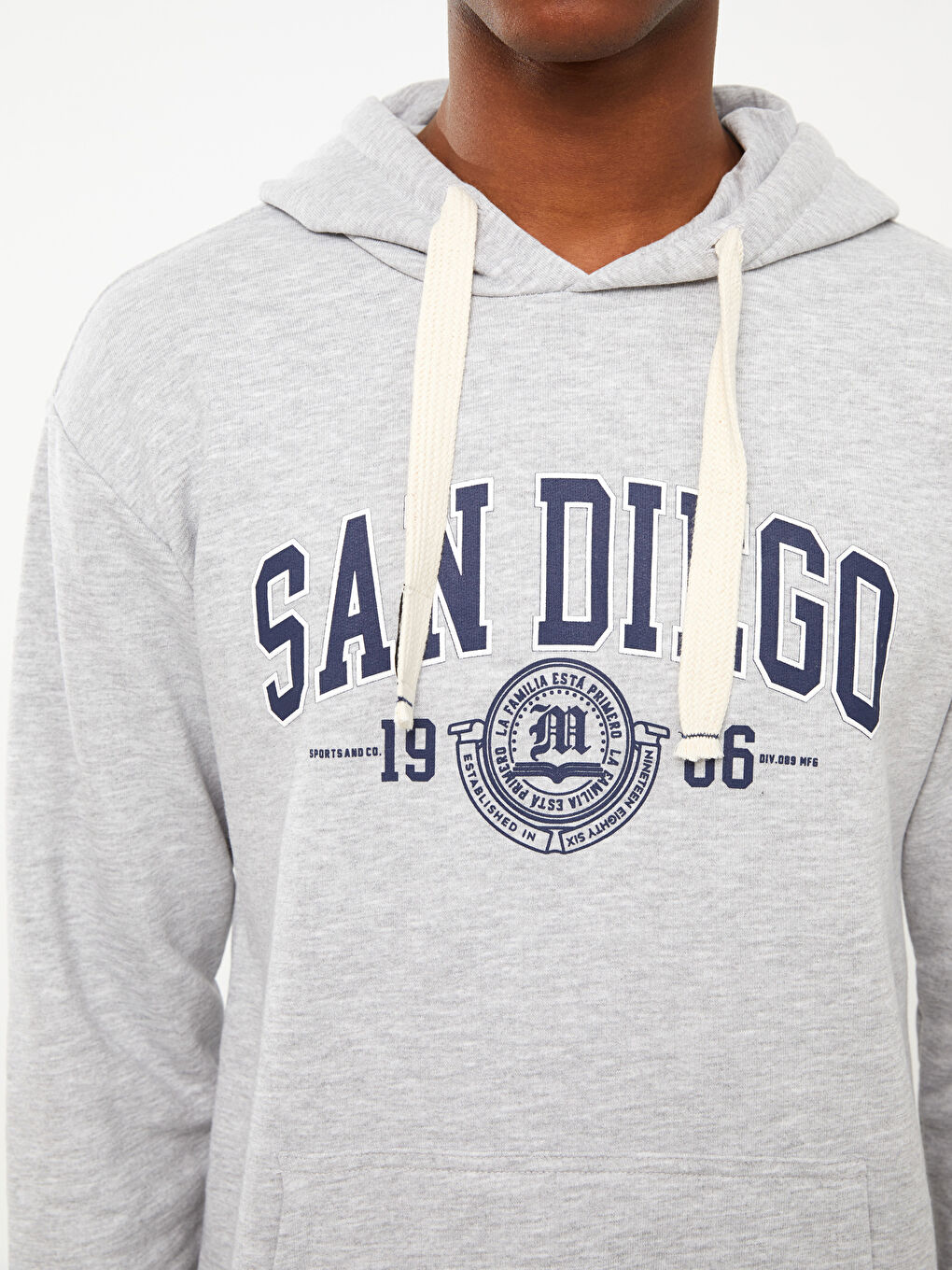 Long Sleeve Printed Men's Hoodie-3