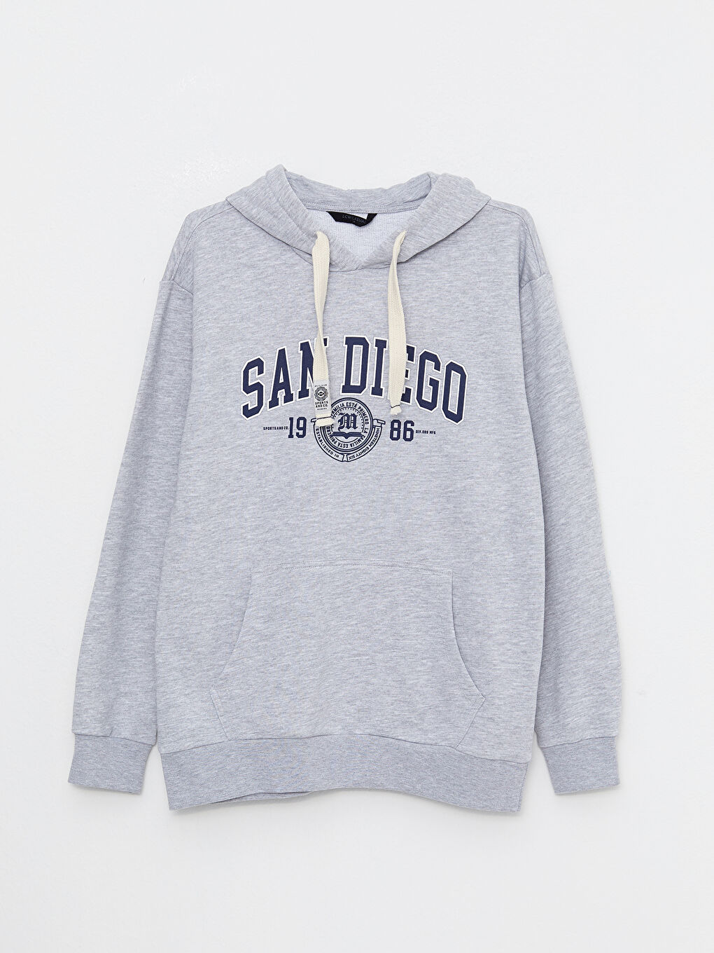 Long Sleeve Printed Men's Hoodie-5
