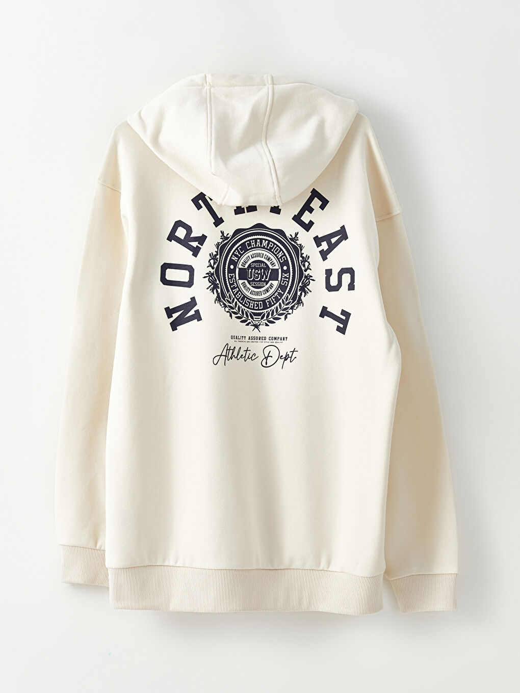 Худи Мужское С Длинным Рукавом С Принтом Толстое-7