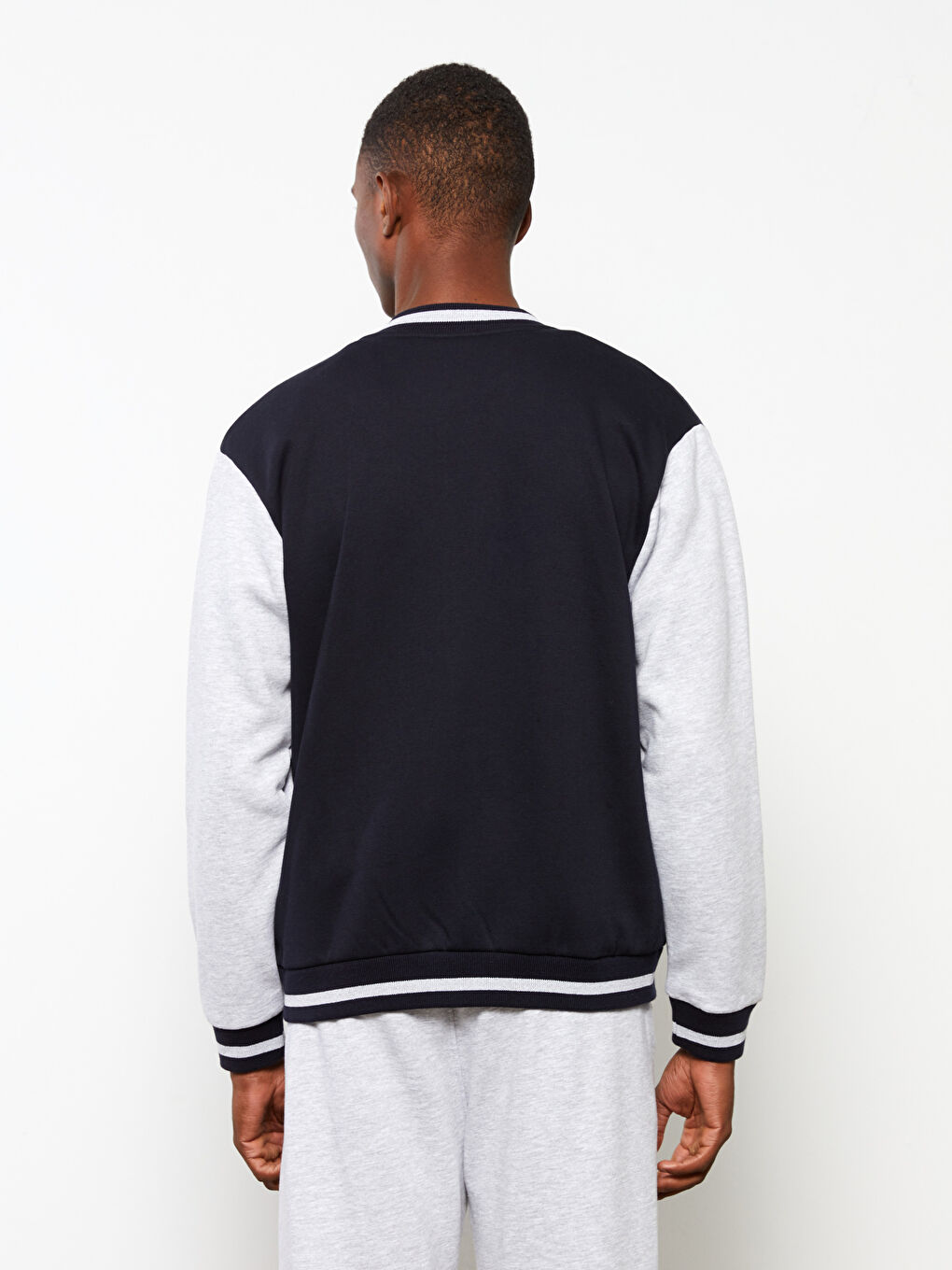 XSIDE Locker Sitzende Dicke Collegejacke Für Herren -W2AG65Z8-RQK
