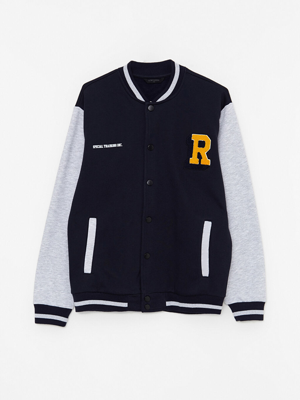 XSIDE Locker Sitzende Dicke Collegejacke Für Herren -W2AG65Z8-RQK