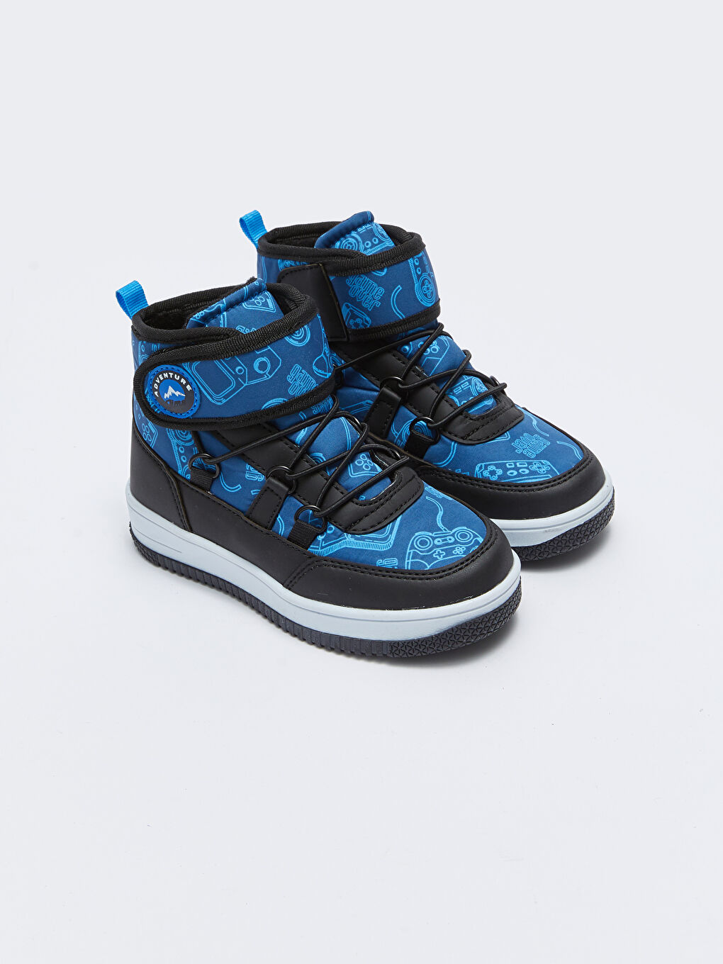 ілмекті және жапсырмалы бекіту ұлдарға арналған етік