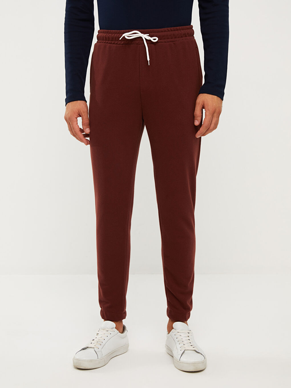 Kahverengi Slim Fit Erkek Jogger Eşofman Altı-3