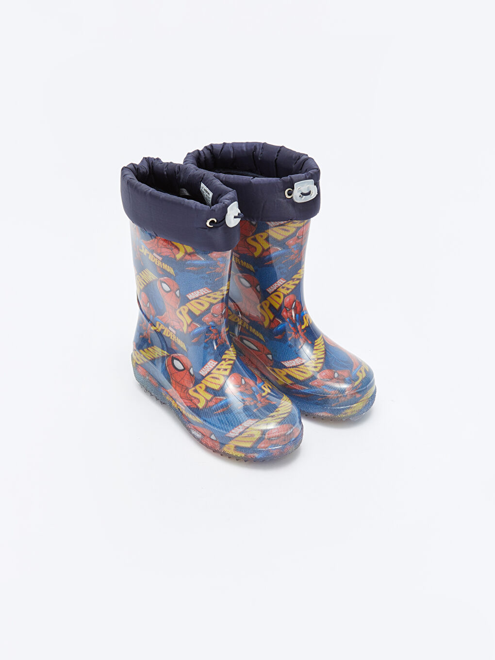 Lacivert Spiderman Lisanslı Erkek Çocuk Yağmur Botu
