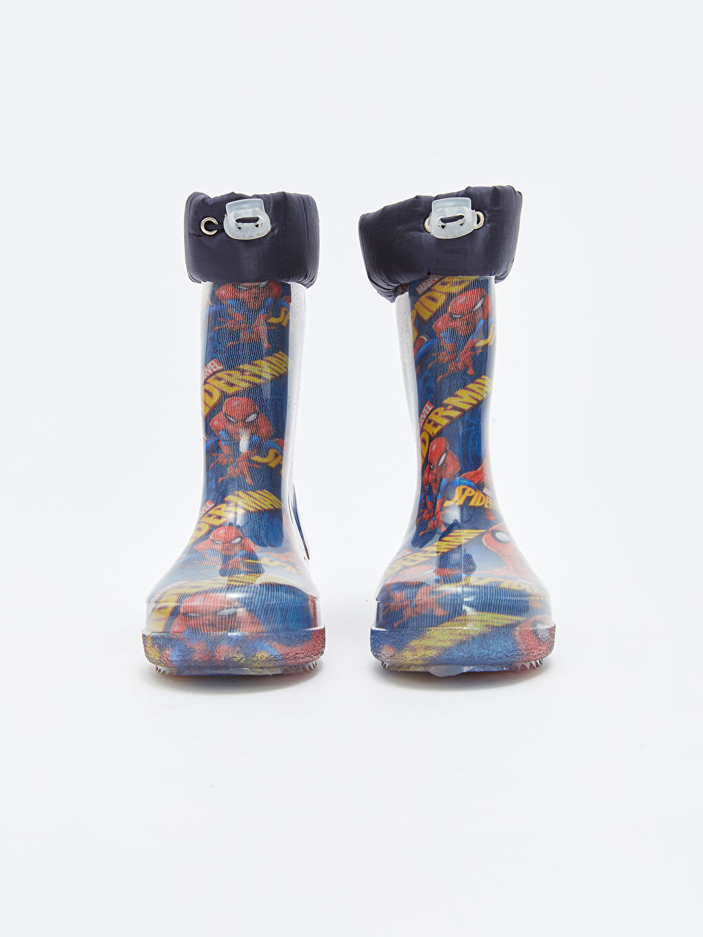 Lacivert Spiderman Lisanslı Erkek Çocuk Yağmur Botu-1