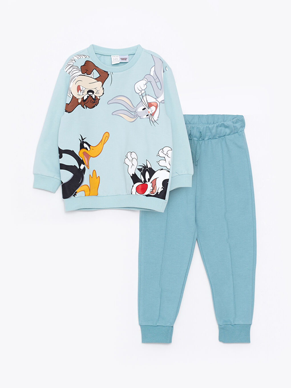 LCW baby Comfy Sweatshirts and Sweatpants for Unstable Kids -W2AH54Z1-FFV