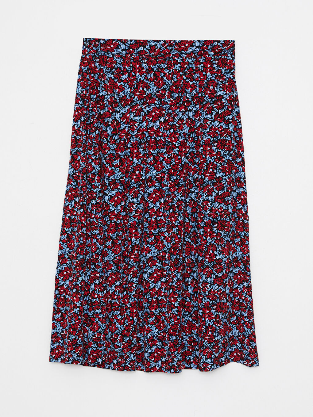 LCW Vision Patterned Viscose Women's Skirt -W2AI38Z8-LQQ