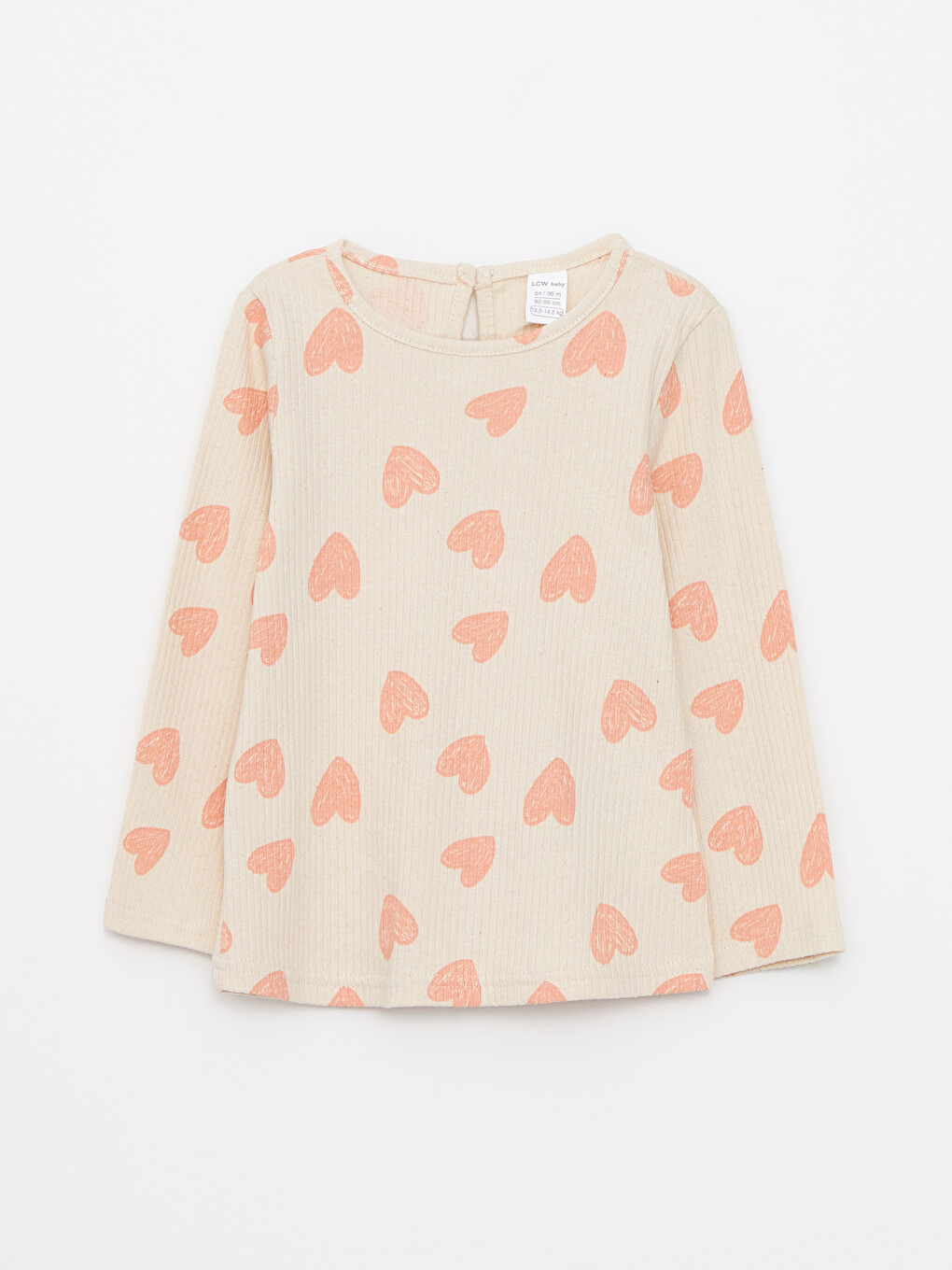 Crew Neck Long Sleeve Printed Cotton Baby Girl Sweatshirt And Tights 2-pack Set-1