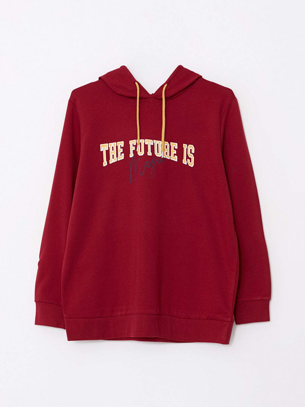 Hooded Printed Long Sleeve Women's Pajamas Set-7