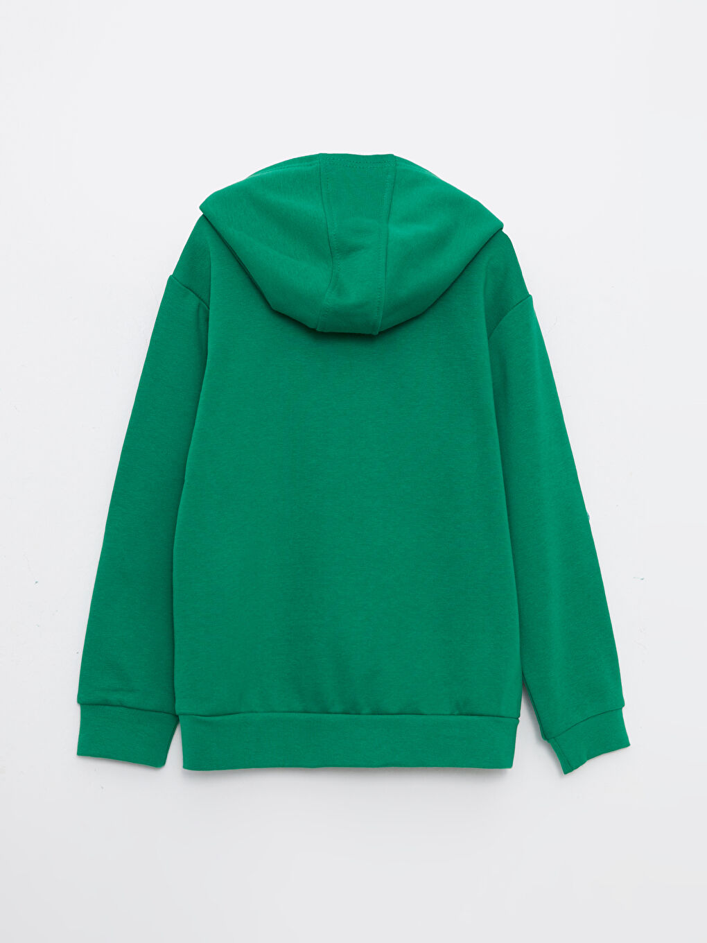 Hooded New Year Themed Long Sleeve Boy Sweatshirt-5