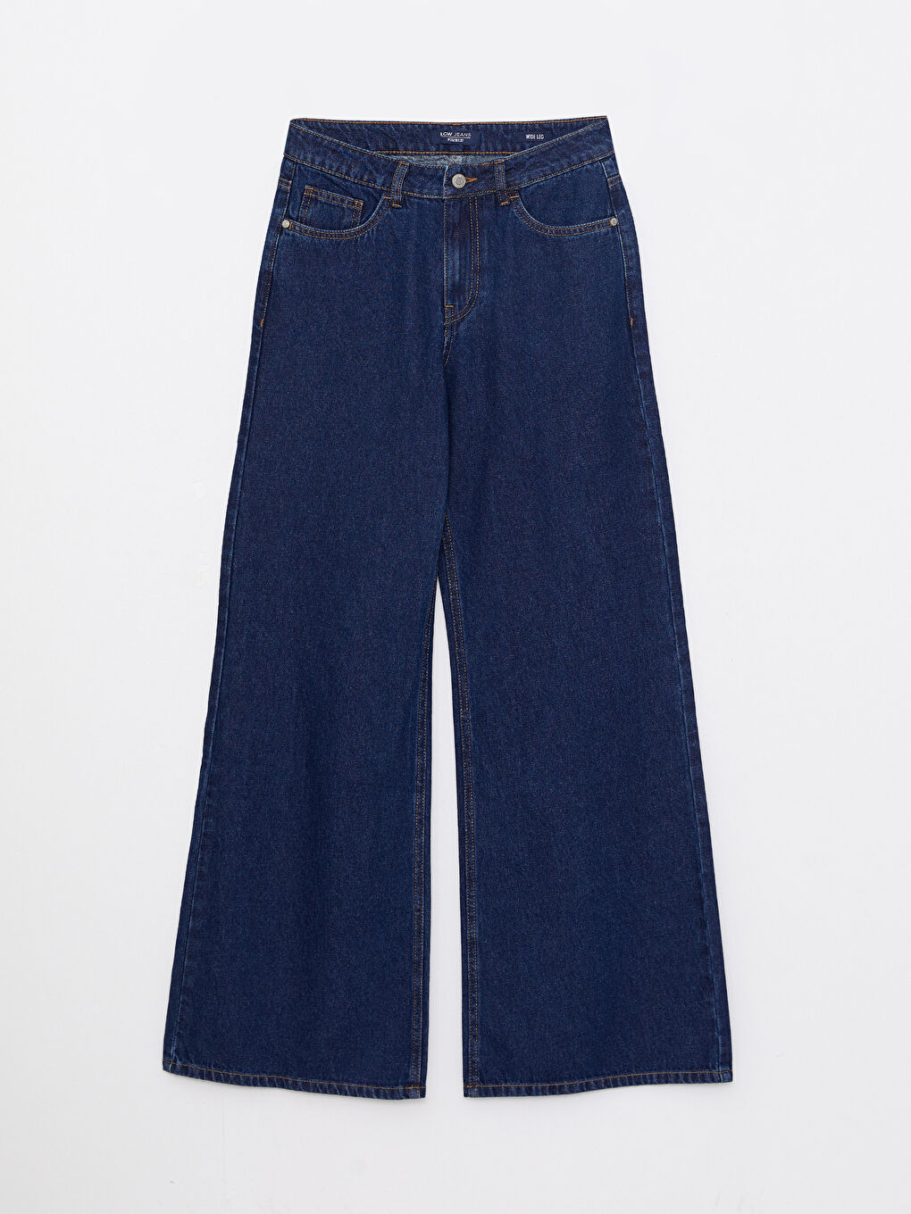 LCW Jeans Women's High Waisted Wideleg Regular Denim Trousers -W2AJ91Z8-309