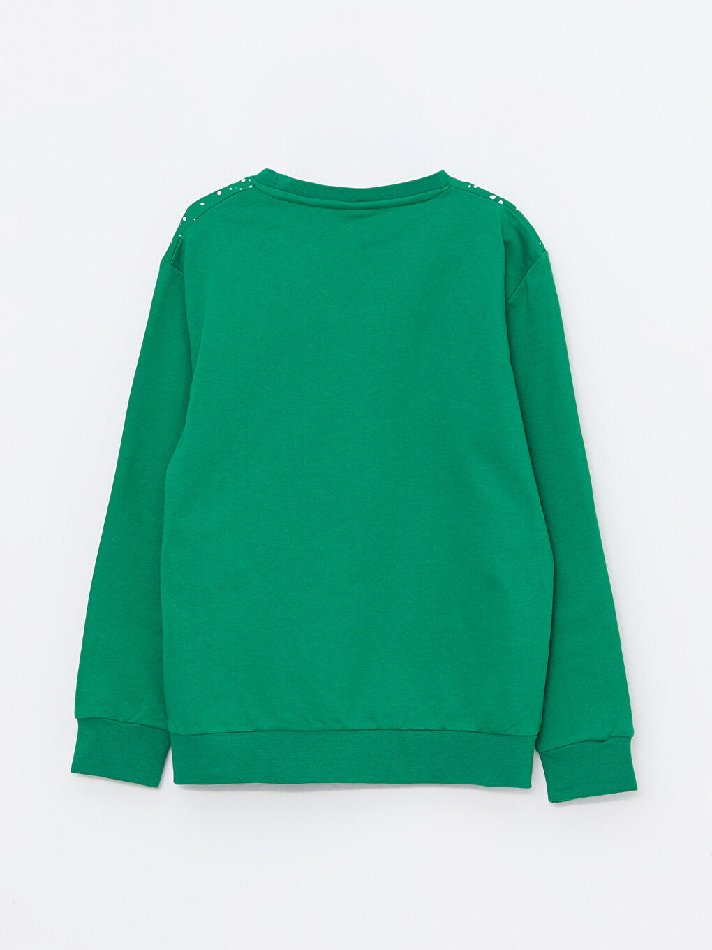 LCW Kids Bisiklet Yaka Yılbaşı Temalı Uzun Kollu Erkek Çocuk Sweatshirt -W2AK03Z4-HAW